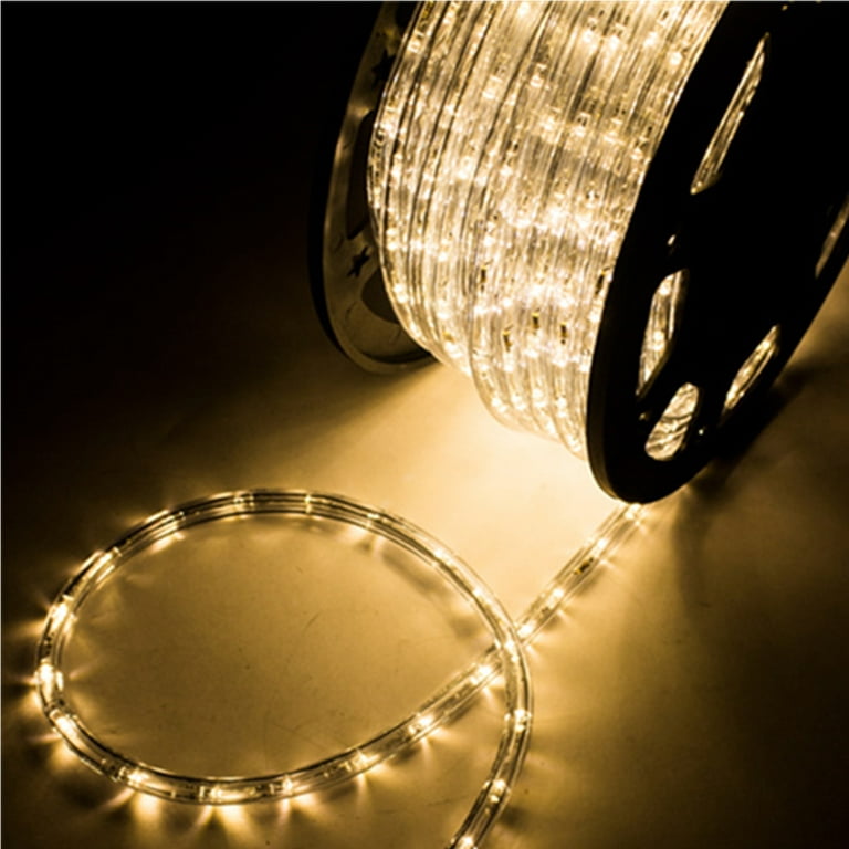 Parties Cold White 150 Indoor Outdoor Wedding Decor Ainfox LED Rope Light 